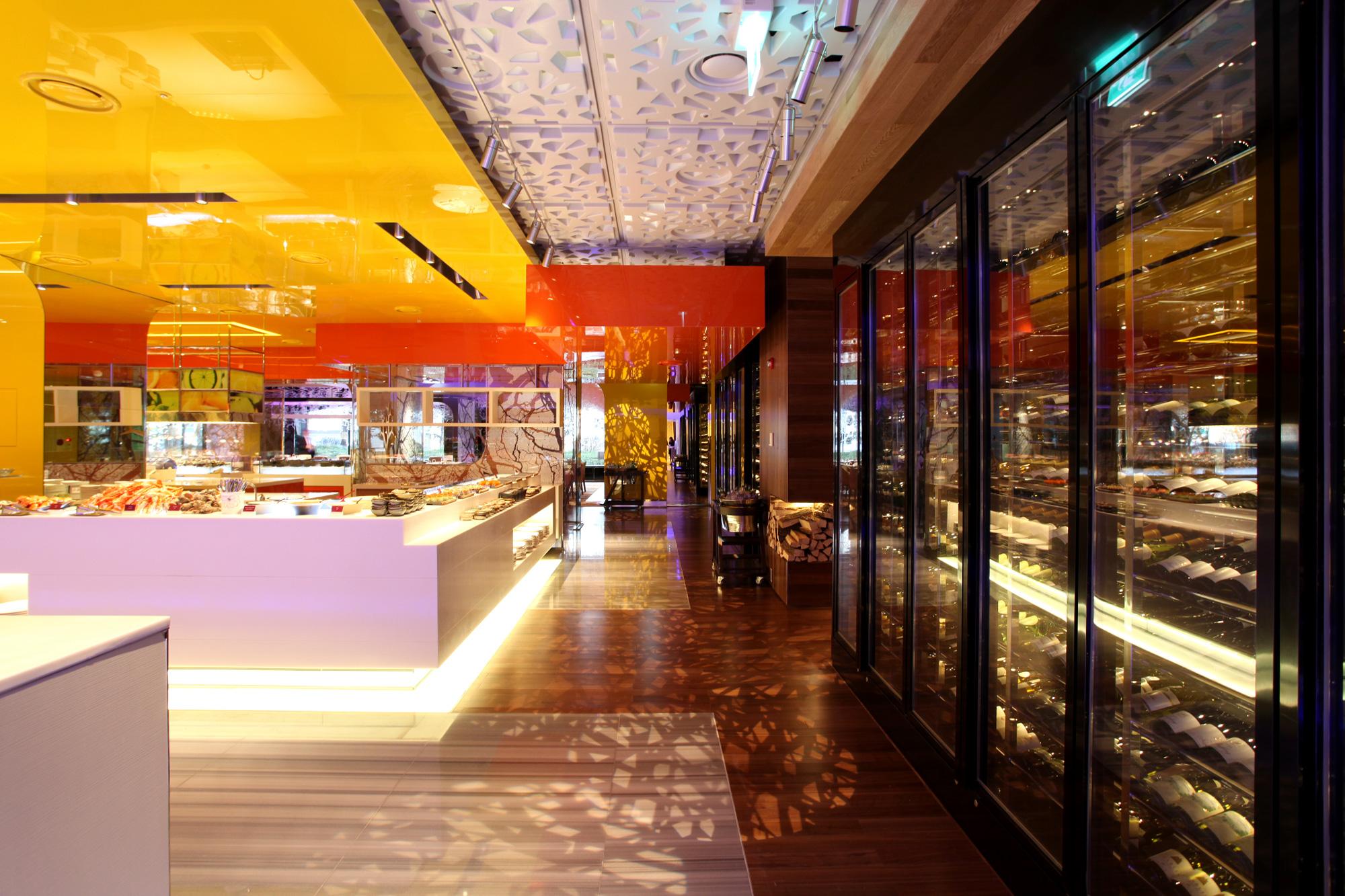 Lotte Hotel Seoul Executive Tower Seul Exterior foto The interior of the restaurant
