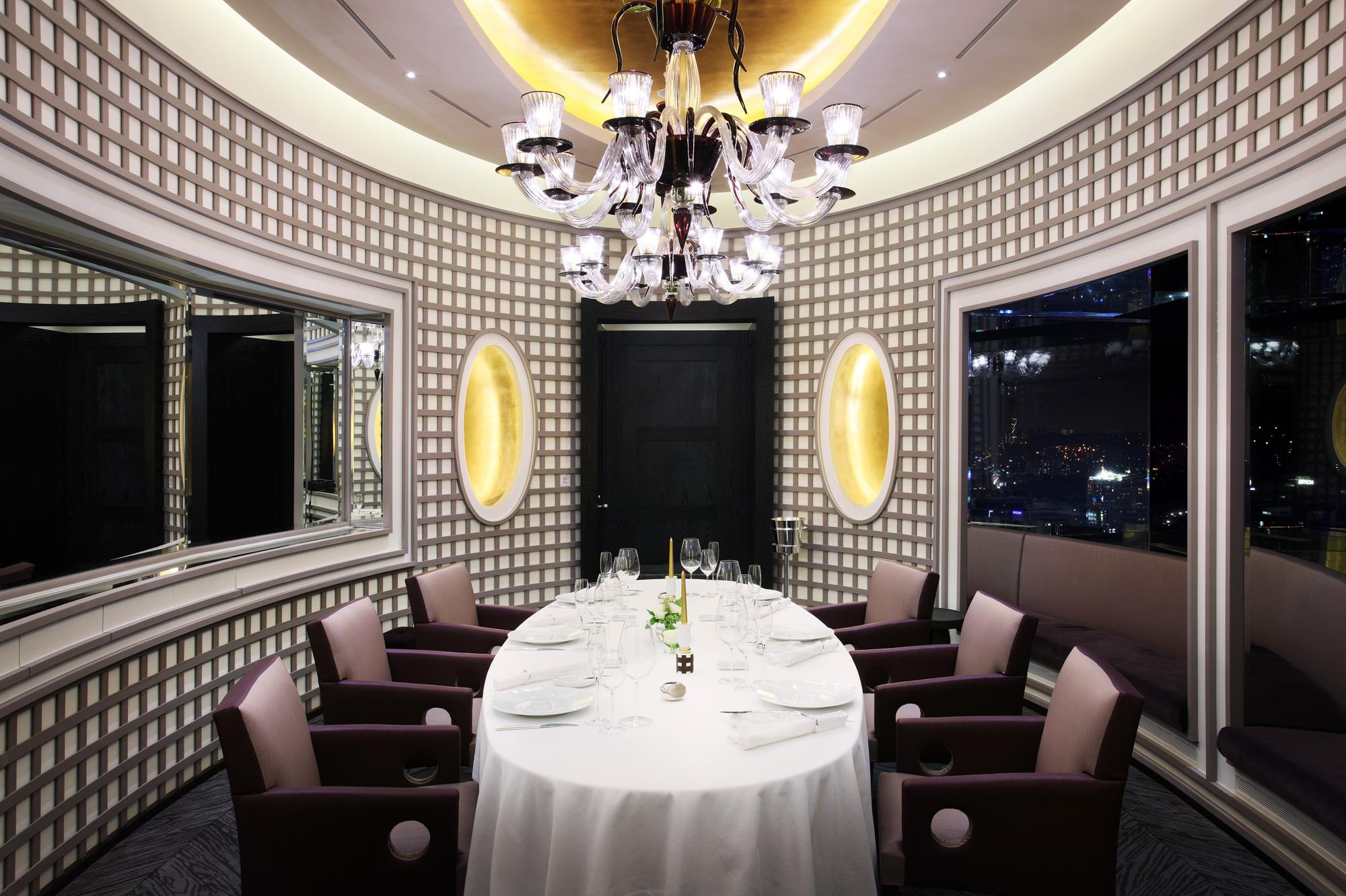 Lotte Hotel Seoul Executive Tower Seul Exterior foto Private dining room at the restaurant