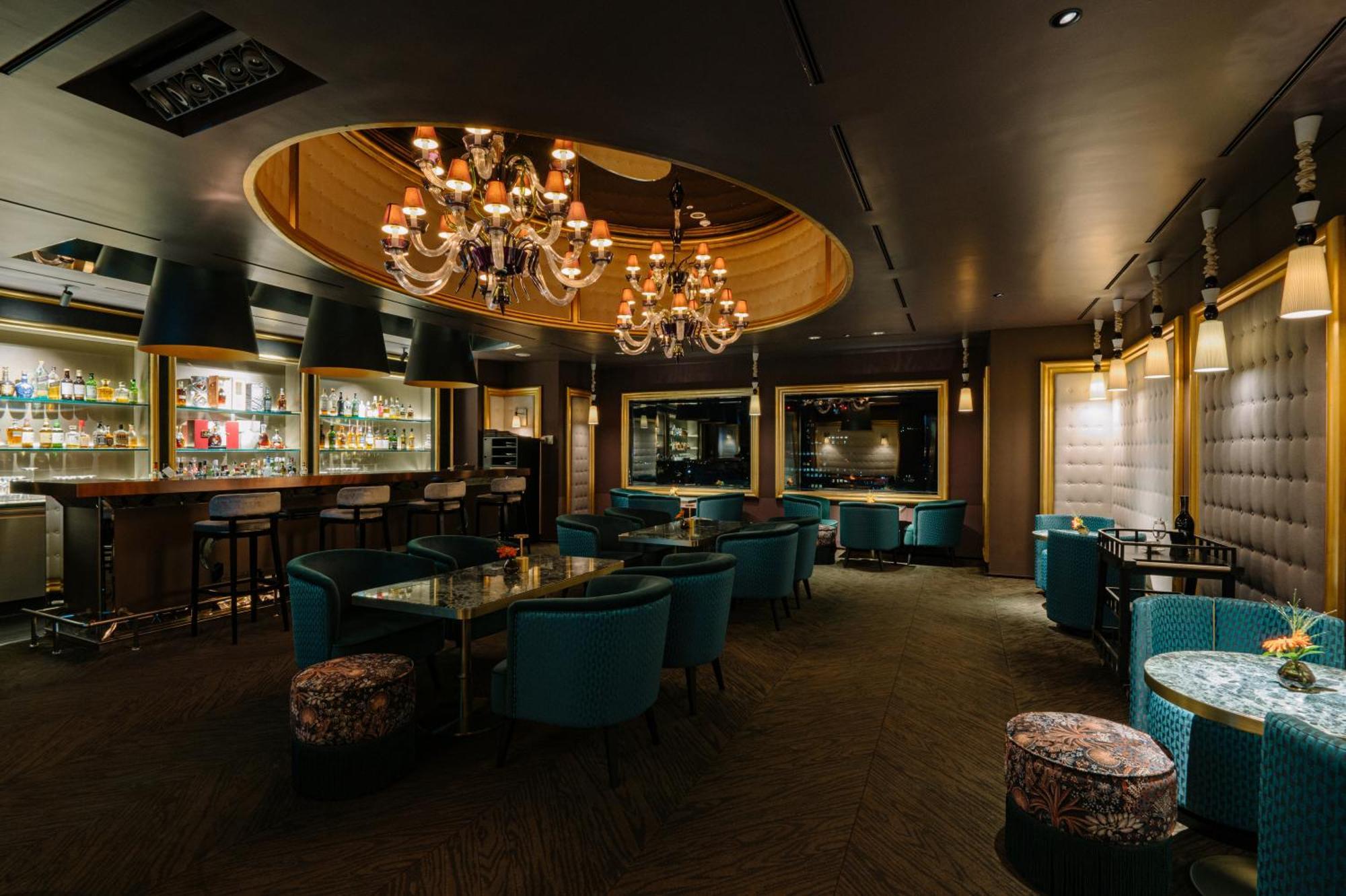 Lotte Hotel Seoul Executive Tower Seul Exterior foto The interior of the bar
